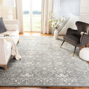 Safavieh Evoke 270 Power Loomed Transitional Rug Grey / Ivory EVK270S-3SQ