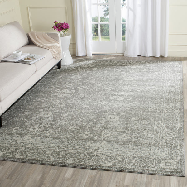 Safavieh Evoke 270 Power Loomed  Rug Grey / Ivory EVK270S-4