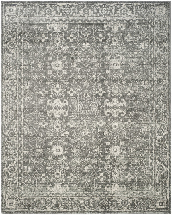 Safavieh Evoke 270 Power Loomed Transitional Rug Grey / Ivory EVK270S-3SQ