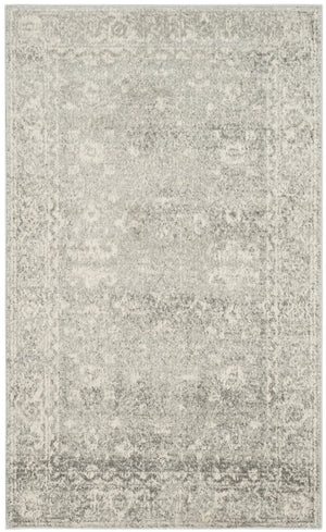 Safavieh Evoke 270 Power Loomed  Rug Silver / Ivory EVK270Z-4