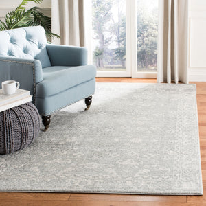 Safavieh Evoke 270 Power Loomed  Rug Silver / Ivory EVK270Z-4
