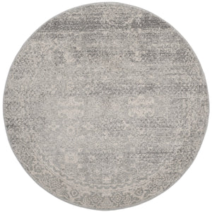 Safavieh Evoke 270 Power Loomed Transitional Rug Silver / Ivory EVK270Z-3SQ