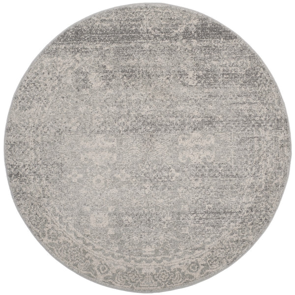 Safavieh Evoke 270 Power Loomed  Rug Silver / Ivory EVK270Z-4