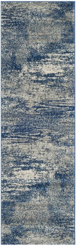 Safavieh Evoke 272 Power Loomed  Rug Navy / Ivory EVK272A-8SQ