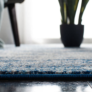 Safavieh Evoke 272 Power Loomed  Rug Navy / Ivory EVK272A-8SQ