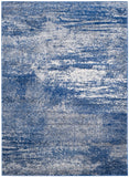 Safavieh Evoke 272 Power Loomed Transitional Rug Navy / Ivory EVK272A-9SQ