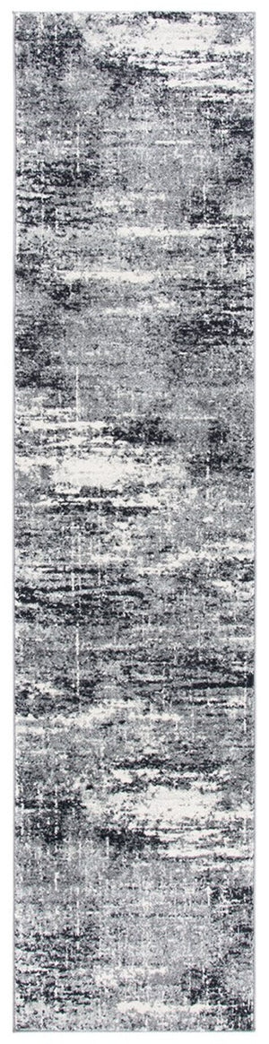 Safavieh Evoke 272 Power Loomed  Rug Ivory / Dark Grey EVK272G-5SQ