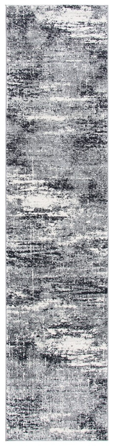 Safavieh Evoke 272 Power Loomed  Rug Ivory / Dark Grey EVK272G-5SQ