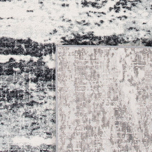 Safavieh Evoke 272 Power Loomed  Rug Ivory / Dark Grey EVK272G-5SQ