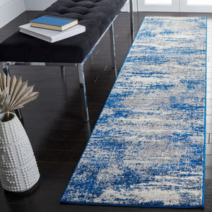 Safavieh Evoke 272 Power Loomed  Rug Dark Blue / Grey EVK272L-9