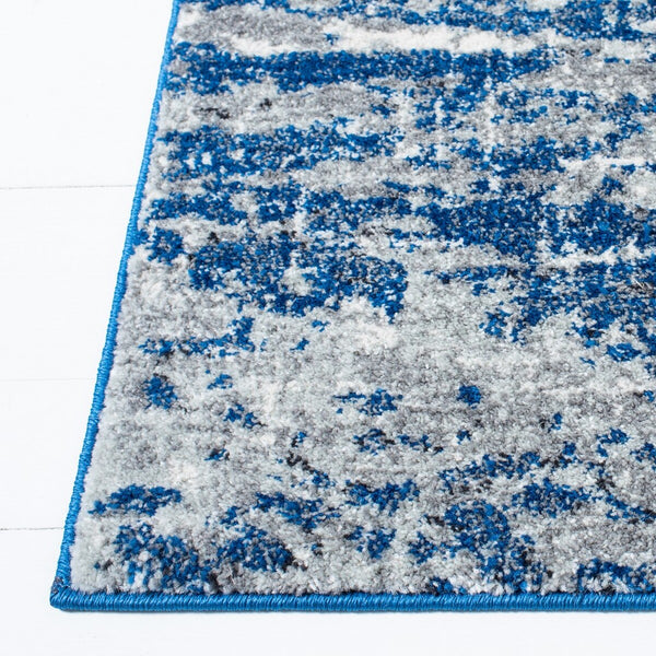 Safavieh Evoke 272 Power Loomed  Rug Dark Blue / Grey EVK272L-9