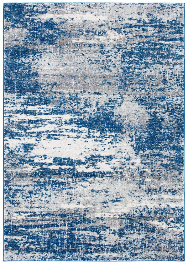 Safavieh Evoke 272 Power Loomed  Rug Dark Blue / Grey EVK272L-9