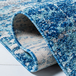 Safavieh Evoke 272 Power Loomed  Rug Light Blue / Grey EVK272M-9