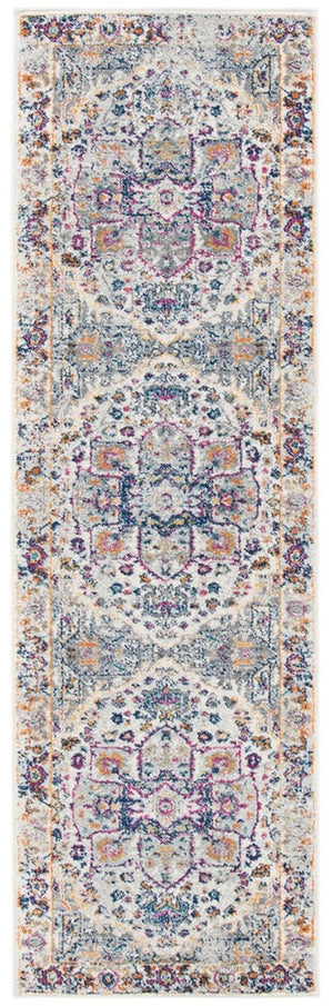 Safavieh Evoke 275 Power Loomed TRADITIONAL Rug Ivory / Grey EVK275A-4
