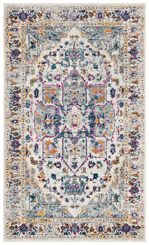 Safavieh Evoke 275 Power Loomed TRADITIONAL Rug Ivory / Grey EVK275A-4