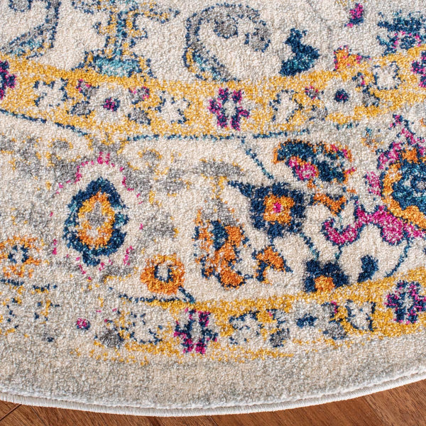 Safavieh Evoke 275 Power Loomed TRADITIONAL Rug Ivory / Grey EVK275A-4