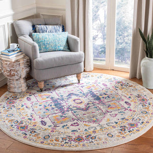 Safavieh Evoke 275 Power Loomed TRADITIONAL Rug Ivory / Grey EVK275A-4