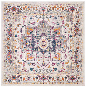 Safavieh Evoke 275 Power Loomed TRADITIONAL Rug Ivory / Grey EVK275A-4
