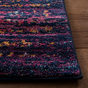 Safavieh Evoke 275 Power Loomed  Rug Blue / Fuchsia EVK275F-5SQ