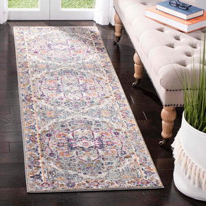 Safavieh Evoke 275 Power Loomed TRADITIONAL Rug Grey / Grey EVK275H-4