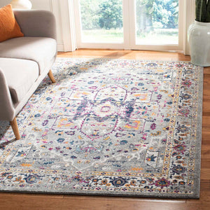 Safavieh Evoke 275 Power Loomed TRADITIONAL Rug Grey / Grey EVK275H-4