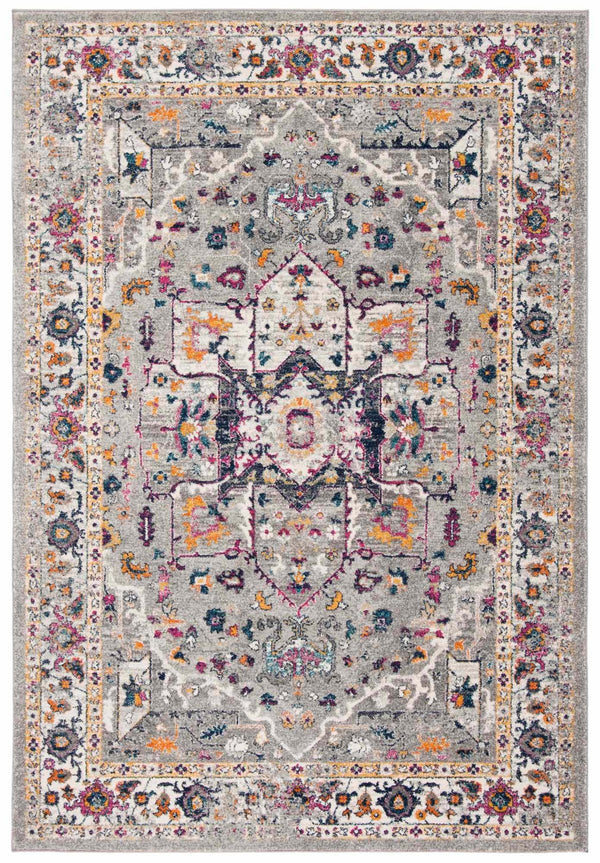 Safavieh Evoke 275 Power Loomed TRADITIONAL Rug Grey / Grey EVK275H-4