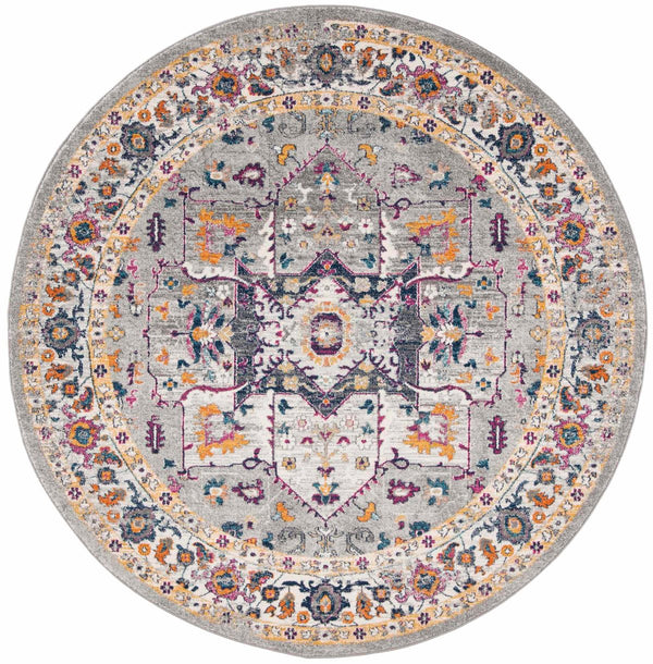 Safavieh Evoke 275 Power Loomed TRADITIONAL Rug Grey / Grey EVK275H-4