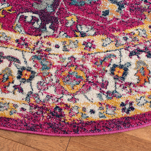 Safavieh Evoke 275 Power Loomed TRADITIONAL Rug Fuchsia / Ivory EVK275R-4