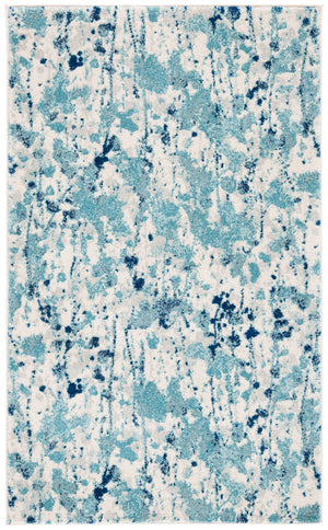 Safavieh Evoke 284 Power Loomed  Rug Ivory / Blue EVK284M-4