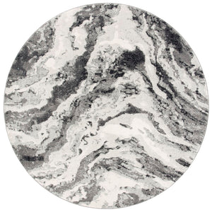 Safavieh Evoke 285 Power Loomed  Rug Ivory / Grey EVK285F-4