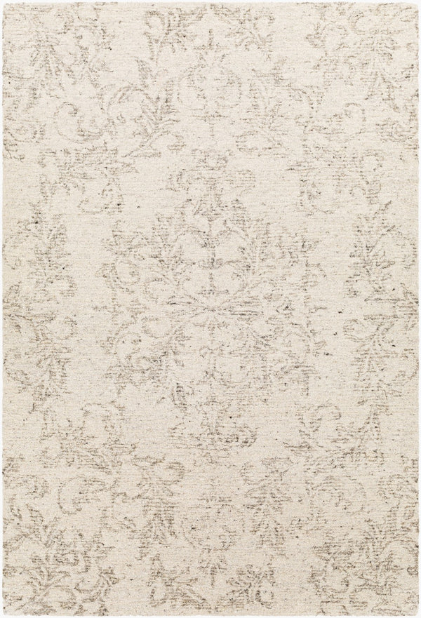 Surya Evolution 2' X 3' Handmade Area Rug - Luxurious Viscose & Wool Blend, Perfect For High-traffic Spaces! Gray Wool,Viscose Evl2301-23