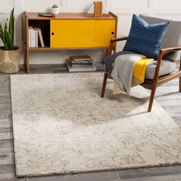 Surya Evolution 2' X 3' Handmade Area Rug - Luxurious Viscose & Wool Blend, Perfect For High-traffic Spaces! Gray Wool,Viscose Evl2301-23