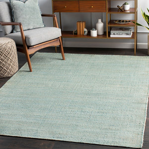 Surya Evora 2' X 3' Handmade Jute Area Rug - Elegant, Durable, Low-maintenance Cottage Style For Any Room Light Sage Jute Evo2302-268
