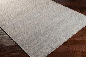 Surya Evora 2' X 3' Handmade Jute Area Rug - Elegant, Durable, Low-maintenance Cottage Style For Any Room Gray Jute Evo2304-23