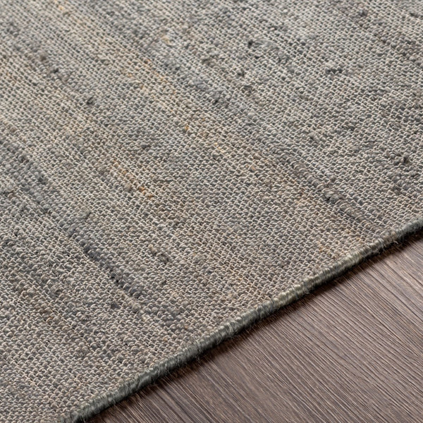 Surya Evora 2' X 3' Handmade Jute Area Rug - Elegant, Durable, Low-maintenance Cottage Style For Any Room Gray Jute Evo2304-23