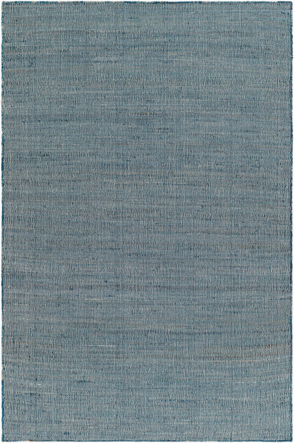 Surya Evora 2' X 3' Handmade Jute Area Rug - Elegant, Durable, Low-maintenance Cottage Style For Any Room Deep Teal Jute Evo2305-576