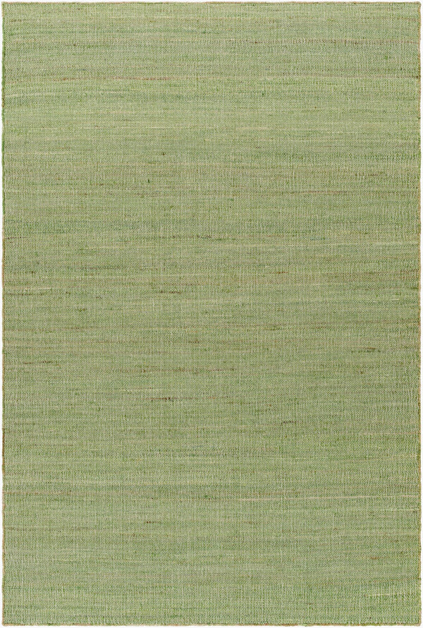 Surya Evora 2' X 3' Handmade Jute Area Rug - Elegant, Durable, Low-maintenance Cottage Style For Any Room Sage Green Jute Evo2306-576