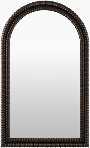 Surya Evonne Full Length Leaner Floor Mirror Artisan Framed for Bedroom or Entryway EVON001-4270