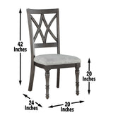 Steve Silver Linnett Side Chair, Set of 2 LT500S