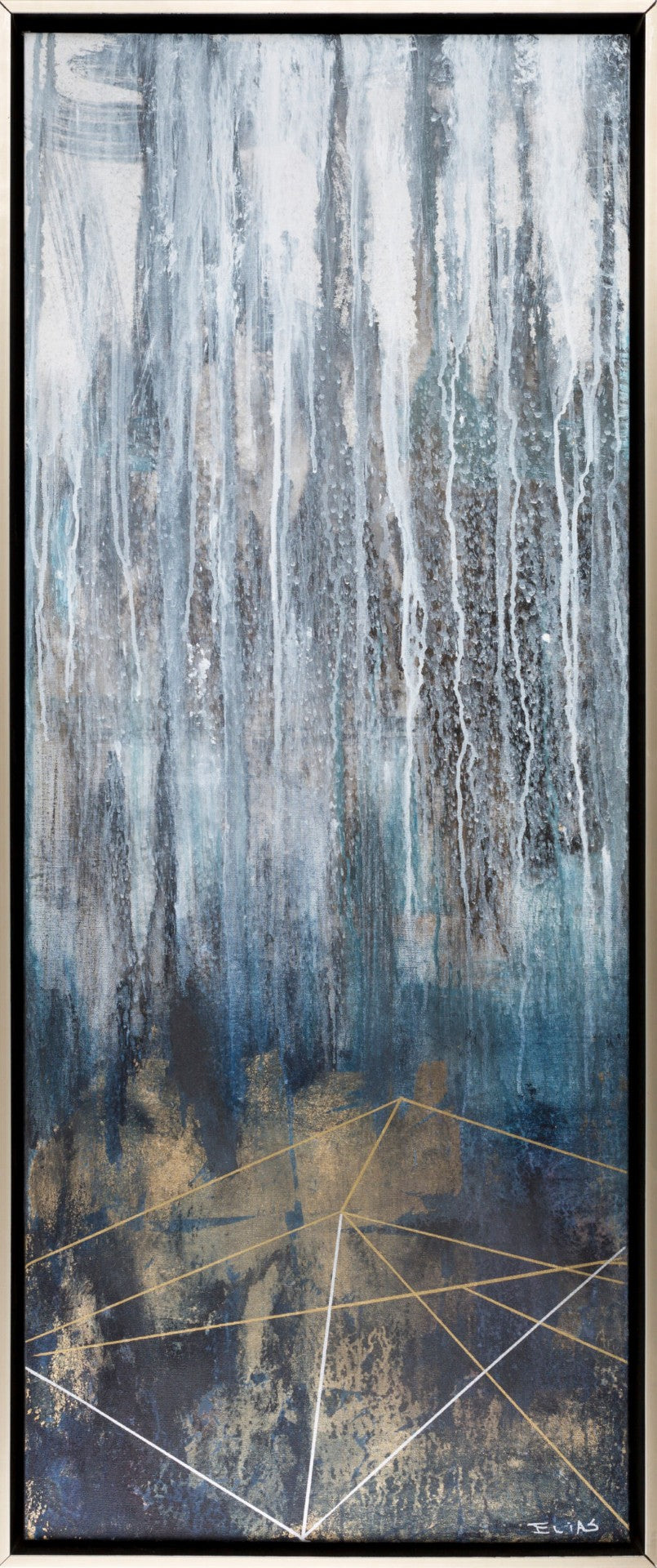 Livabliss Eventide Minimalist Framed Wall Art Tall Narrow Format for Modern Living Spaces EVT3001-2151