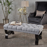 Christopher Knight Home® - Noble House - Scarlett Fabric Ottoman Bench