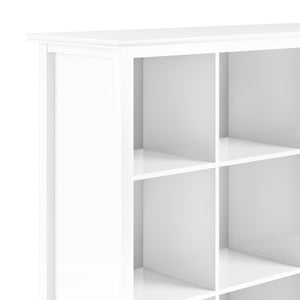 English Elm Artisan 9-Cube Bookcase - Handcrafted White Storage Unit For Stylish Organization In Any Room B136P158415