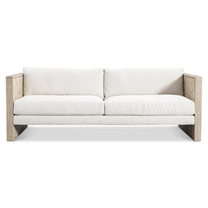 Bernhardt Bernhardt Madura Teak Outdoor Sofa with Plush Cushions for Resort Patio Living O9467A