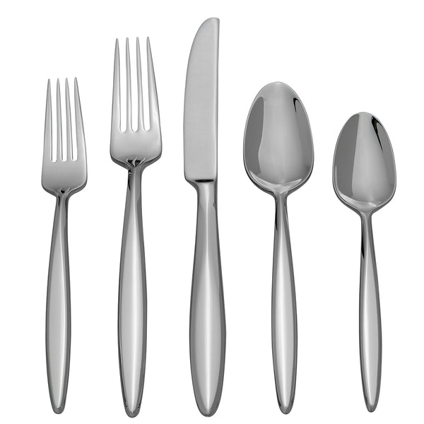 Lenox Oneida Tweak 20 Piece Fine Flatware Set, Service for 4 Metallic, STAINLESS METAL T1001020AL20