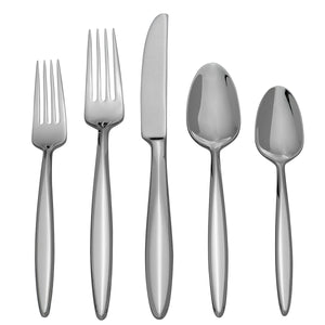 Lenox Oneida Tweak 20 Piece Fine Flatware Set, Service for 4 Metallic, STAINLESS METAL T1001020AL20