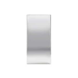 Bernhardt Bernhardt Sculptural Joss Accent Table With Polished Stainless S‑Base, Compact Modern Statement 338113