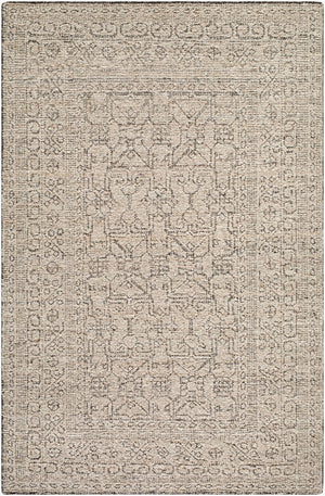 Surya Exquisite Handmade Country Cottage 10' X 14' Rug | Luxurious New Zealand Wool & Cotton Comfort 'Stone Nz Wool,Cotton Exq2300-23