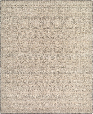 Surya Exquisite Handmade Country Cottage 10' X 14' Rug | Luxurious New Zealand Wool & Cotton Comfort 'Stone Nz Wool,Cotton Exq2300-810