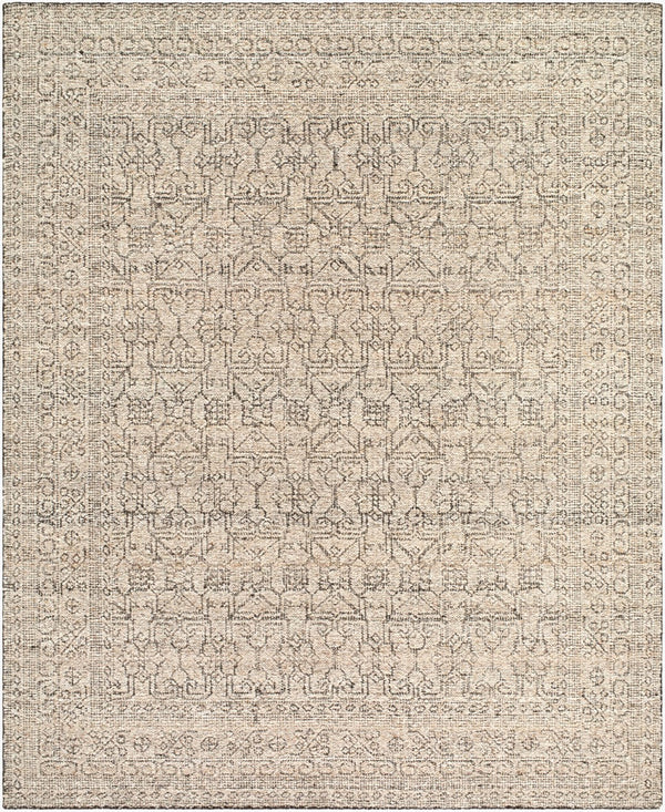 Surya Exquisite Handmade Country Cottage 10' X 14' Rug | Luxurious New Zealand Wool & Cotton Comfort 'Stone Nz Wool,Cotton Exq2300-810