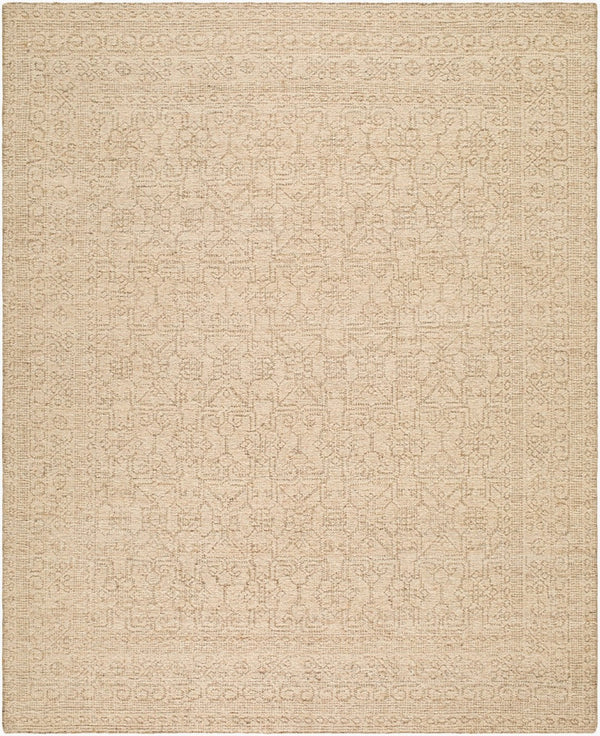 Surya Exquisite Handwoven Wool Cotton High Pile Area Rug for Living Room or Bedroom 2' x 3' Rectangle EXQ2302-23